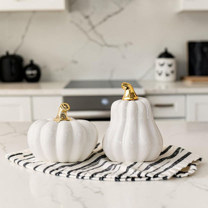 White Luxe Pumpkin