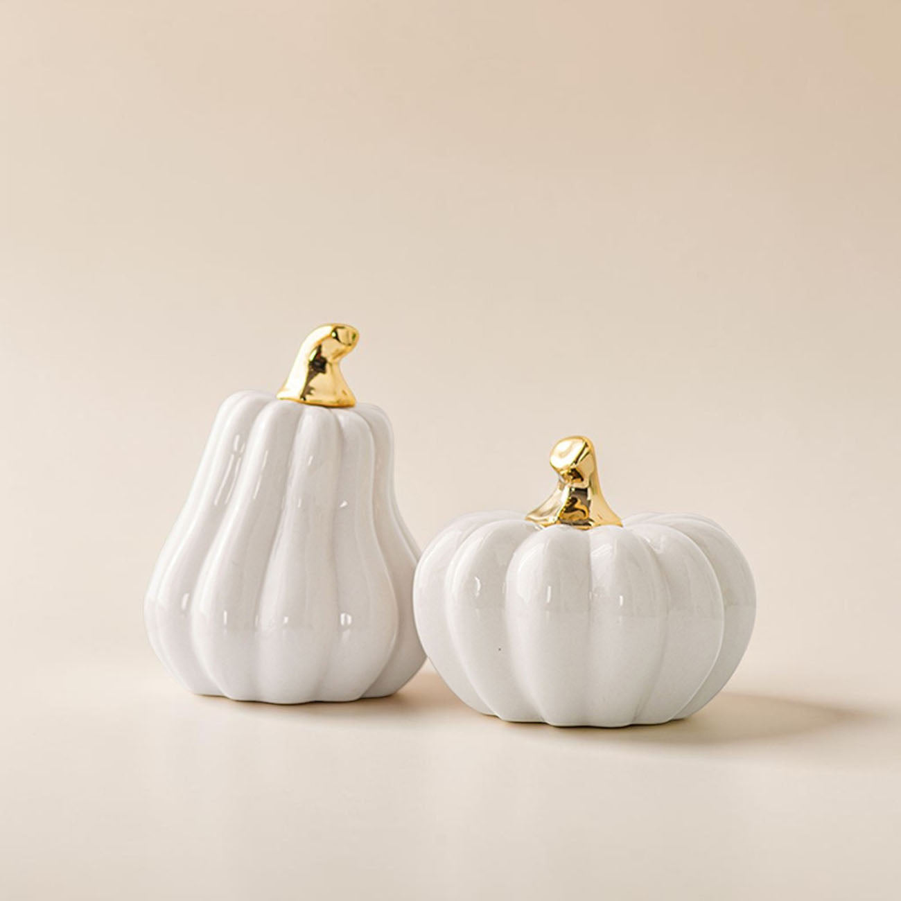 White Luxe Pumpkin