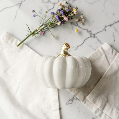 White Luxe Pumpkin