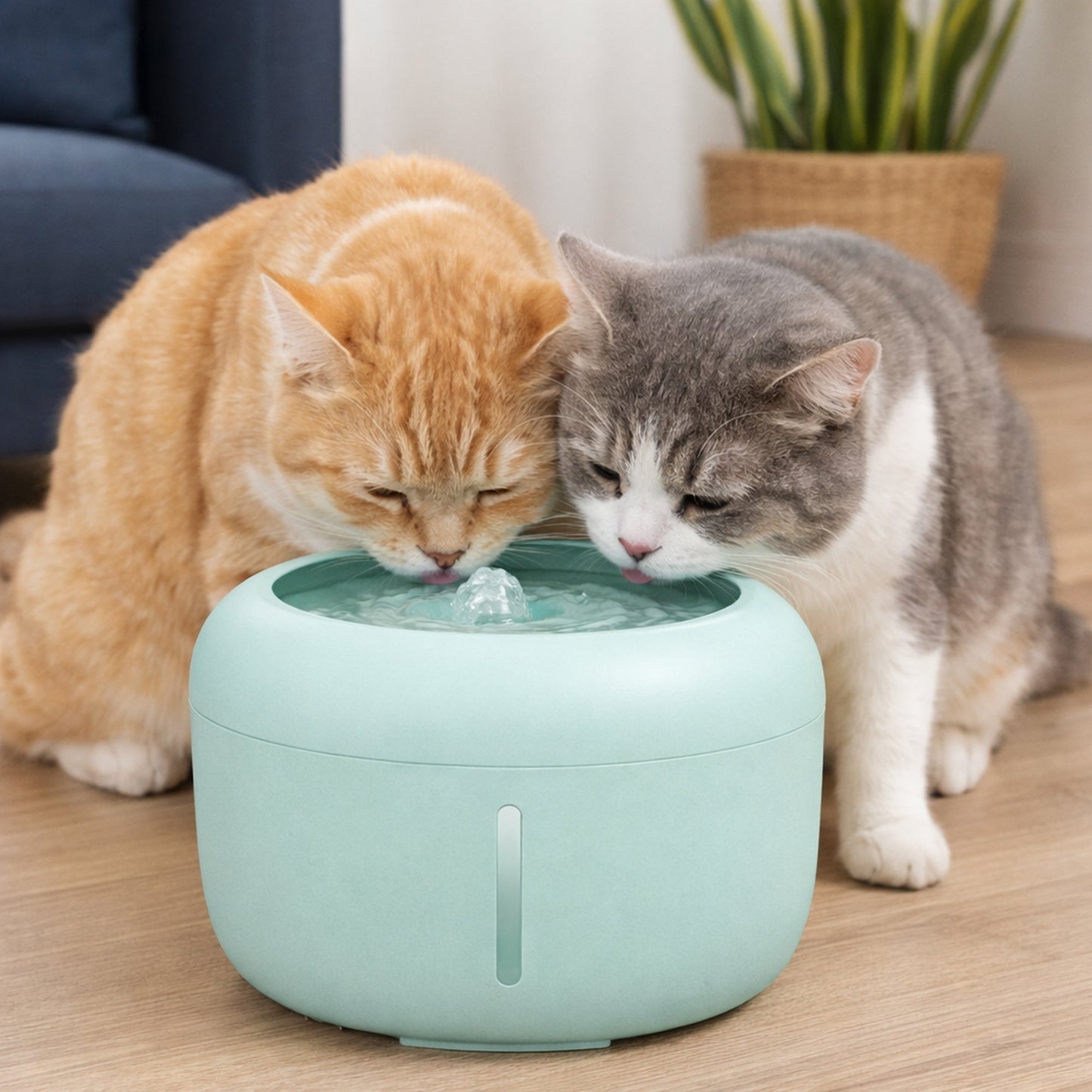 Pet Life ® 'Moda-Pure' Ultra-Quite Filtered Dog and Cat Fountain Waterer