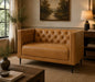 Lucius Top Grain Leather 1.5 Arm Chair - Tan