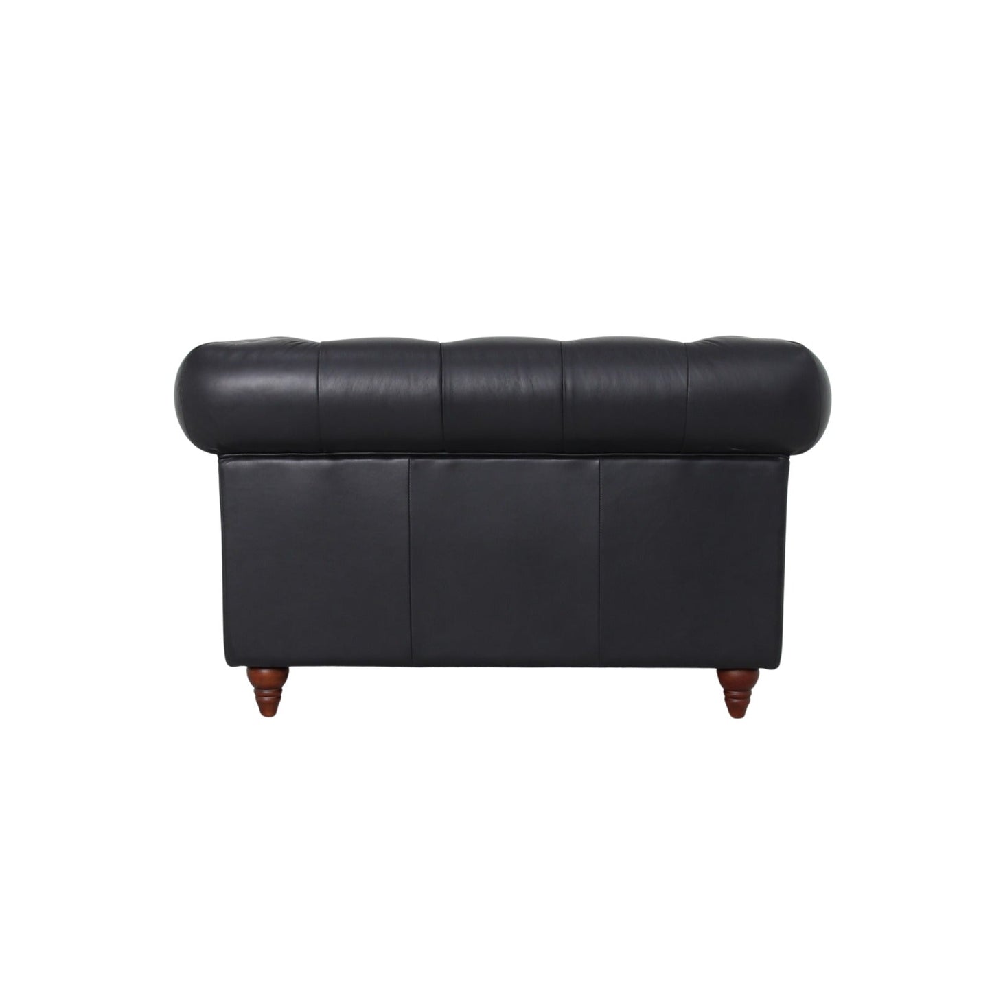 Belgravia Chesterfield Top Grain Leather Club Chair – Classic Tufted Armchair in Premium Finishes