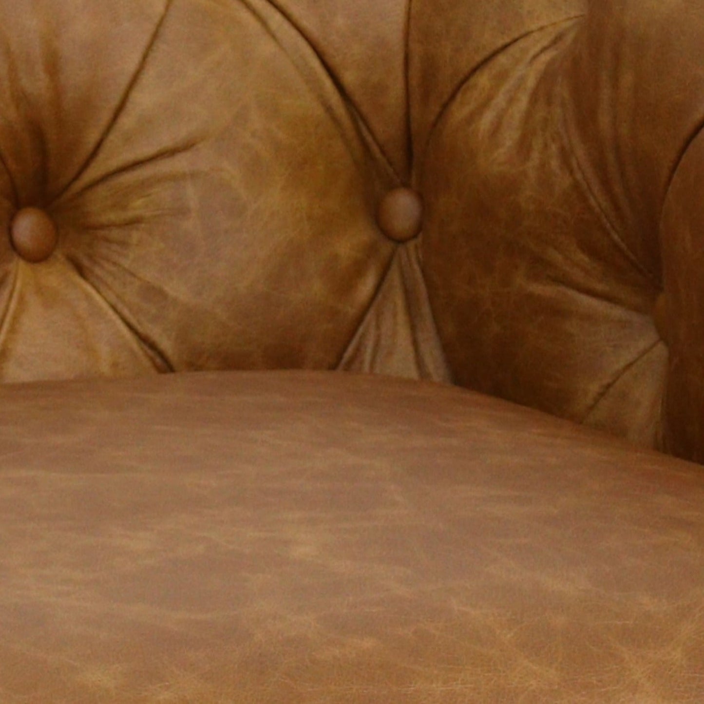Belgravia Chesterfield Tufted Top Grain Leather Sofa – Classic Elegance Meets Modern Comfort