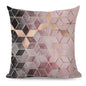 Throw Pillow Cover with 580g Insert, geometric, 20X20, Decorative Cushion – Fancy & Stacy