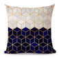 Throw Pillow Cover with 580g Insert, geometric, 20X20, Decorative Cushion – Fancy & Stacy
