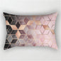 Throw Pillow Cover with 330g Insert, geometric, 12X20, Decorative Cushion – Fancy & Stacy