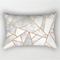 Throw Pillow Cover with 330g Insert, geometric, 12X20, Decorative Cushion – Fancy & Stacy