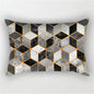 Throw Pillow Cover with 330g Insert, geometric, 12X20, Decorative Cushion – Fancy & Stacy