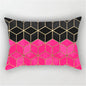 Throw Pillow Cover with 330g Insert, geometric, 12X20, Decorative Cushion – Fancy & Stacy