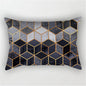 Throw Pillow Cover with 330g Insert, geometric, 12X20, Decorative Cushion – Fancy & Stacy