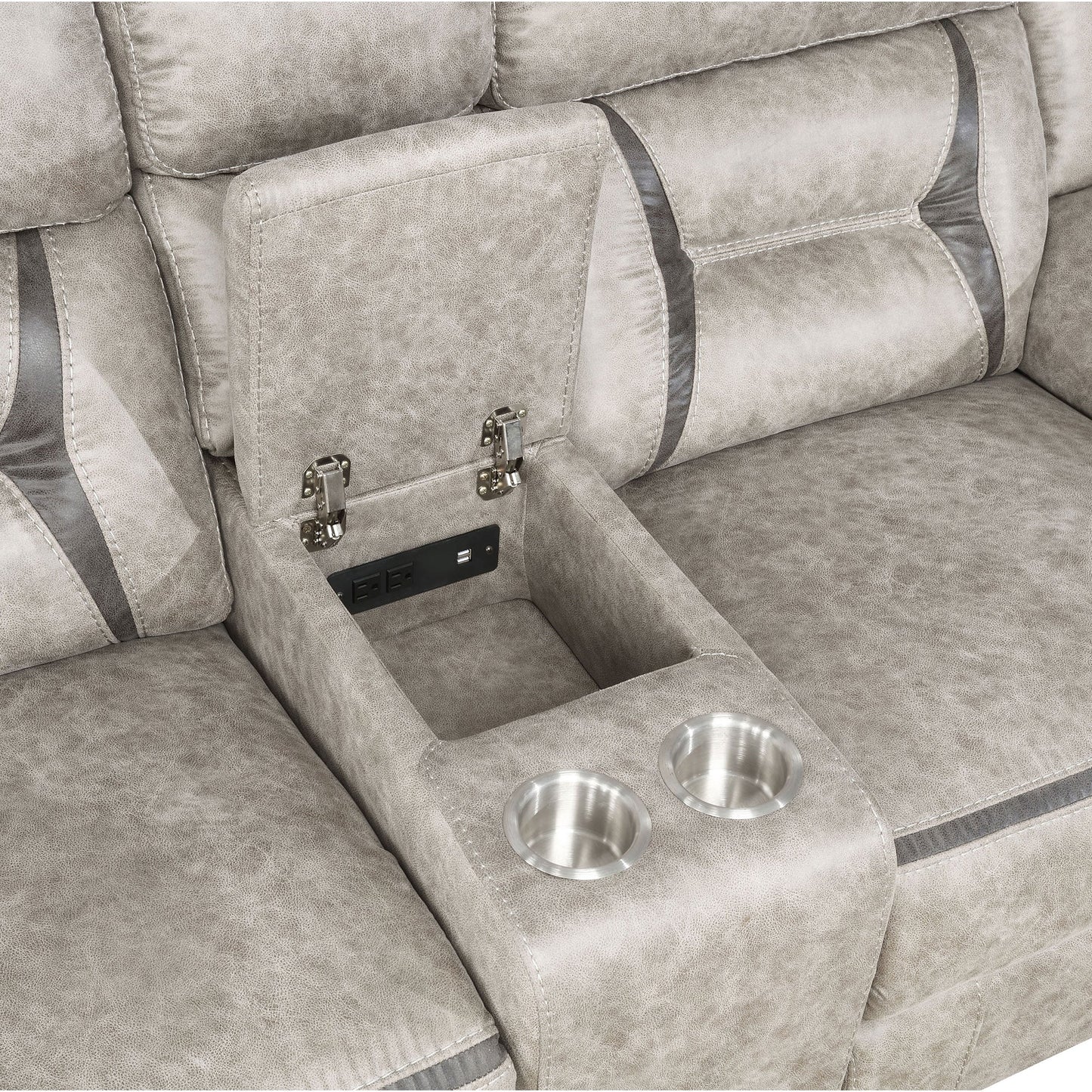 Brazelton Reclining Sofa and Loveseat Set