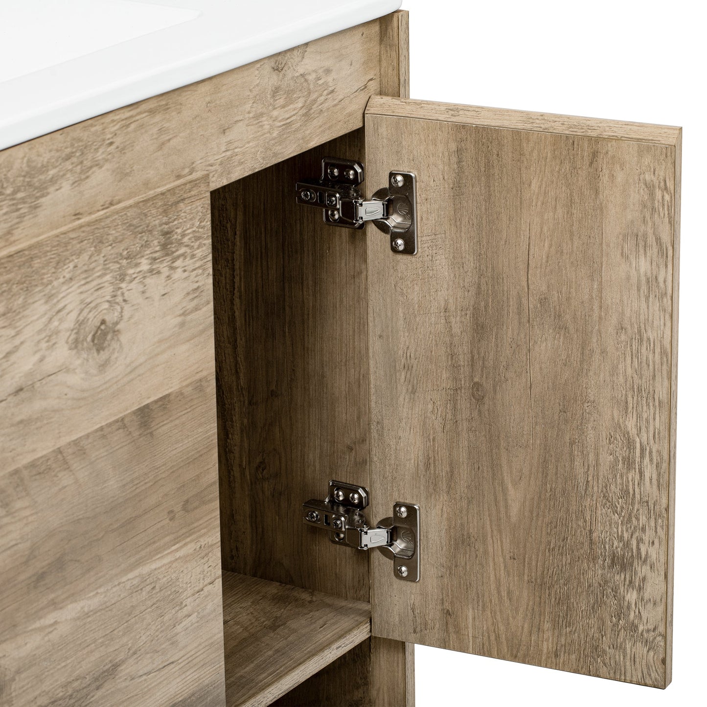 30" Modern Wood Fixture Bathroom Vanity