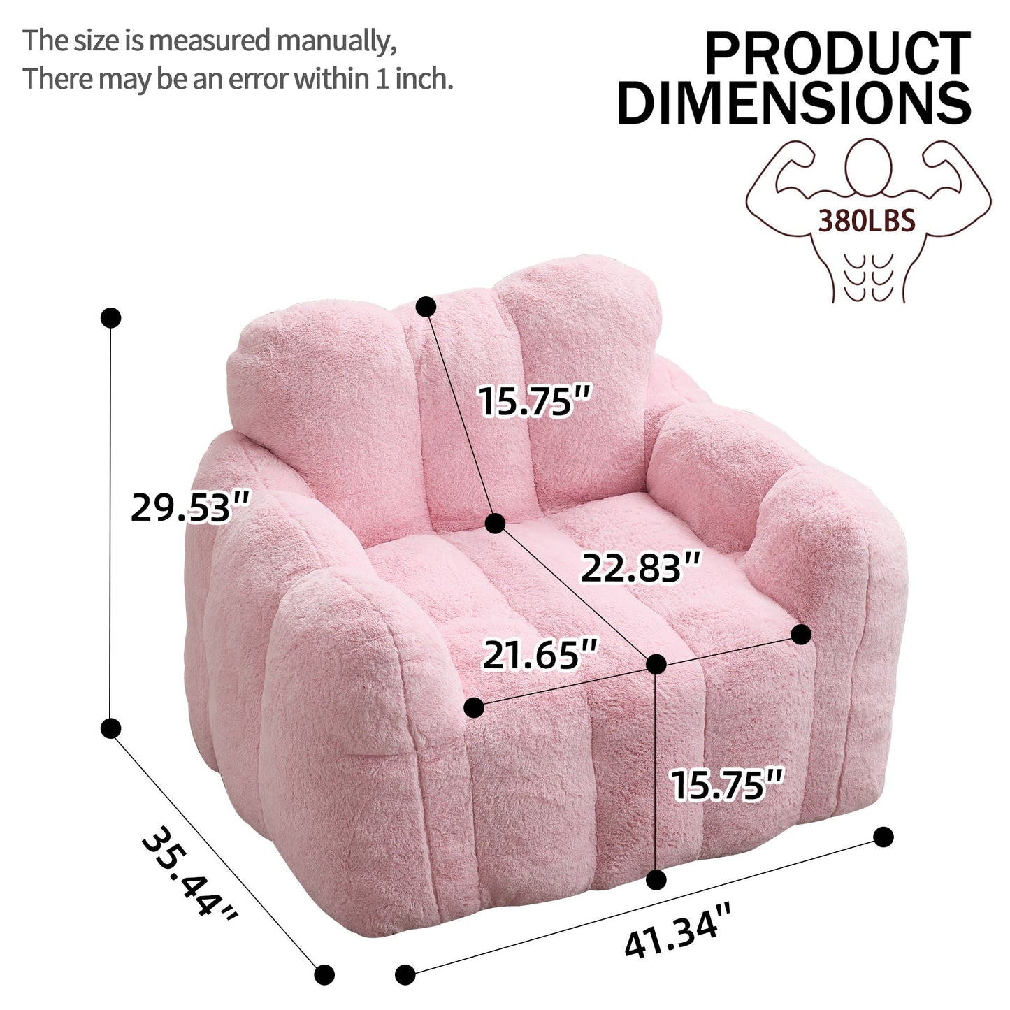 Lotus Style Compression Sofa Bean Bag