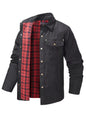 Men's Snap Down Long Sleeve Jacket