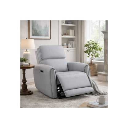 Jeromie - Power Motion Recliner With USB Port - Gray