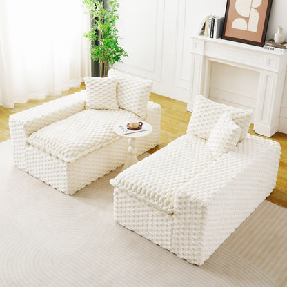 Multifunctional Sofa, Side-By-Side Or Facing Each Other