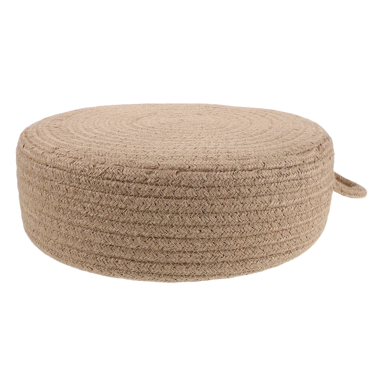 2Pack Japanese Tatami Floor Cushion Round Handwoven Natural Straw Meditation Pillow for Yoga Prayer Zen Sitting Tea Ceremony