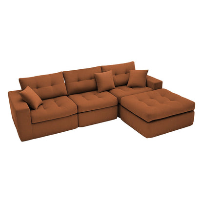 Corner Chaise L-Shaped Sectional Sofa Bed