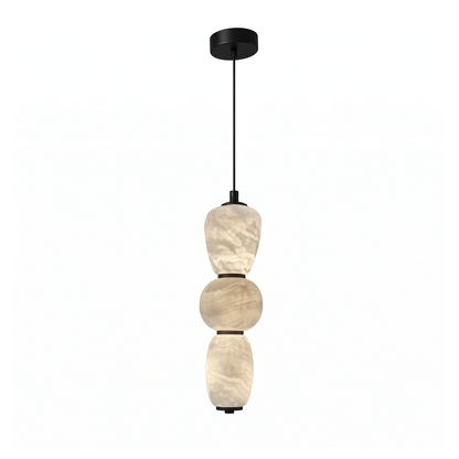 Alabaster Pendulous Pearl Pendant Light