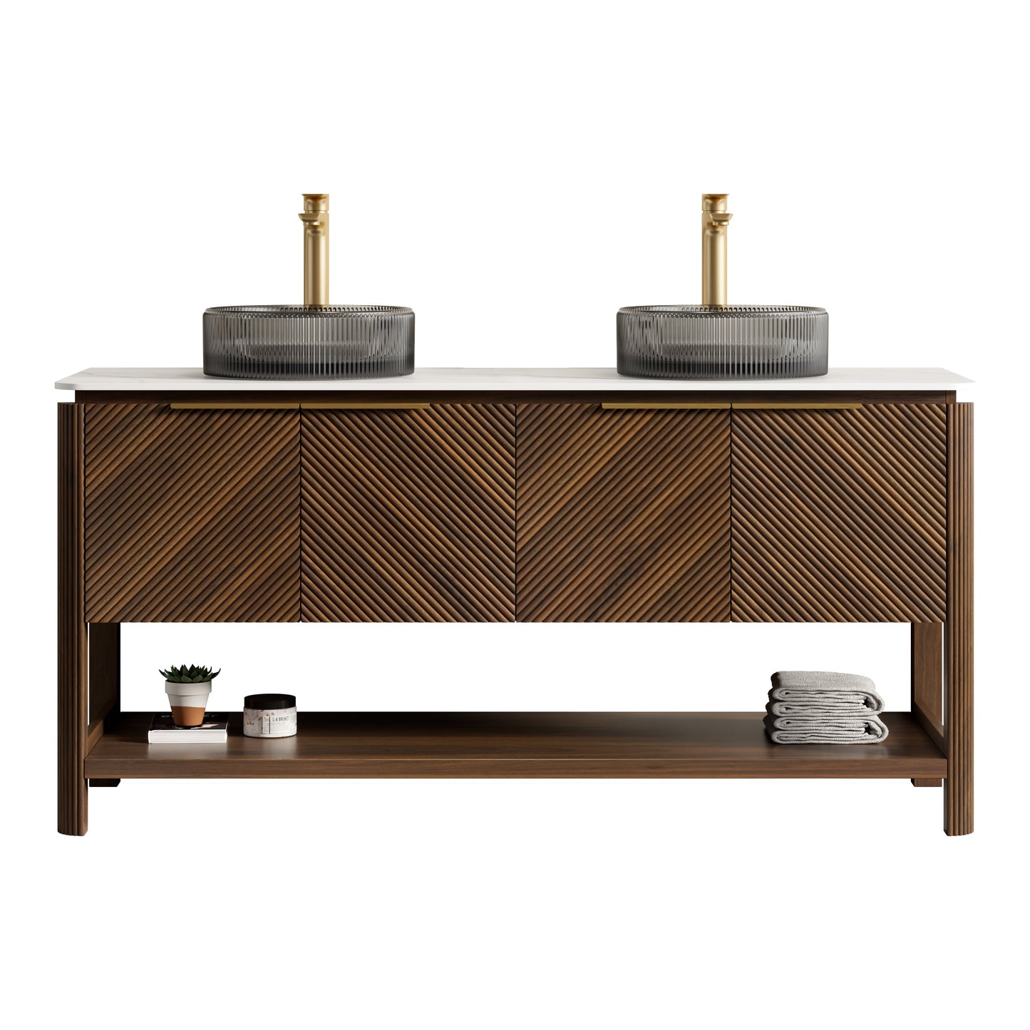 Indigo 60" Bathroom Vanity & Sink