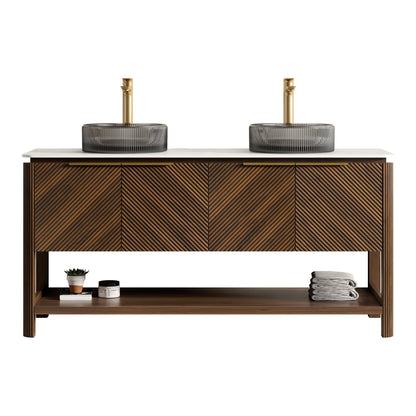 Indigo 60" Bathroom Vanity & Sink