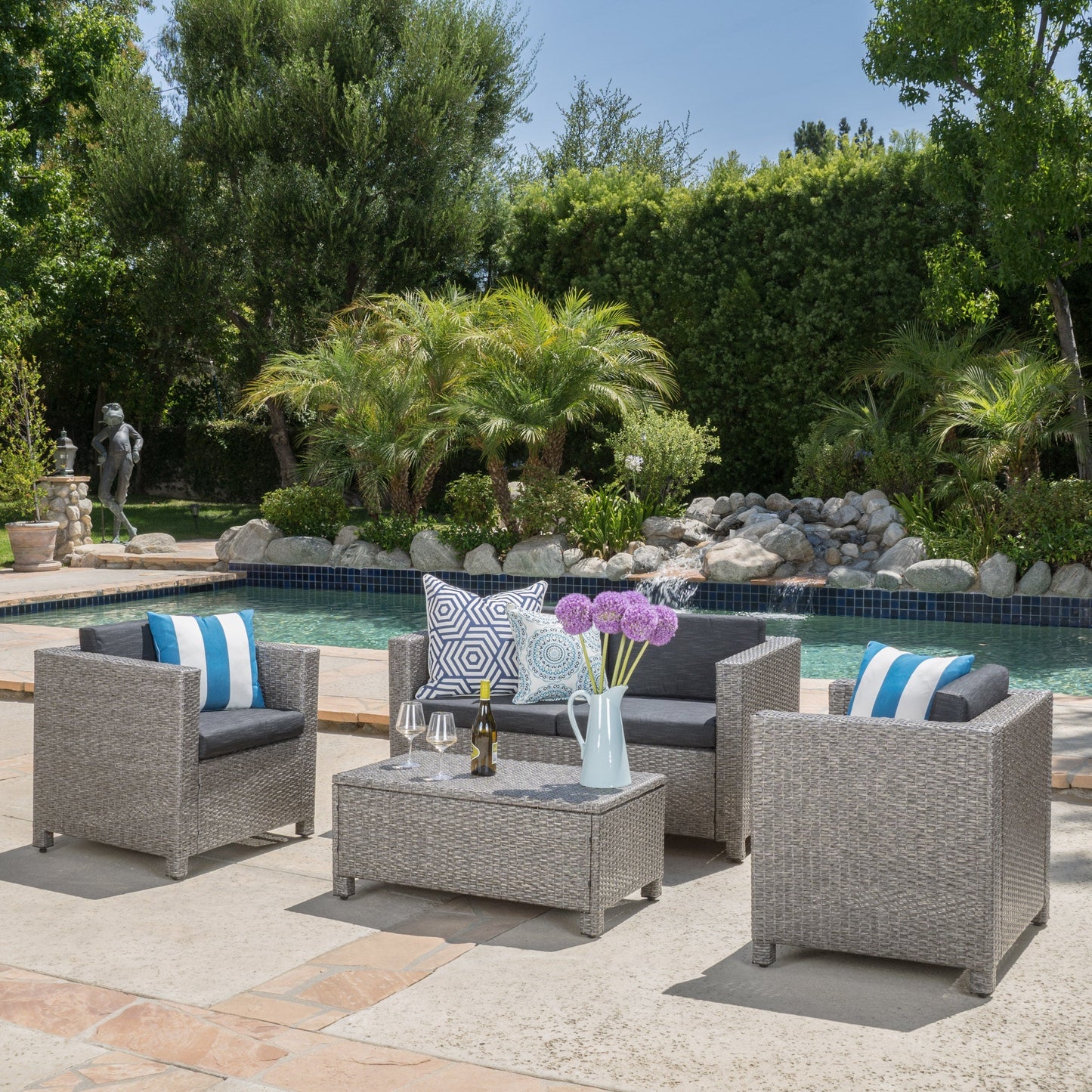 Puerta 4-Piece Outdoor Furniture Set