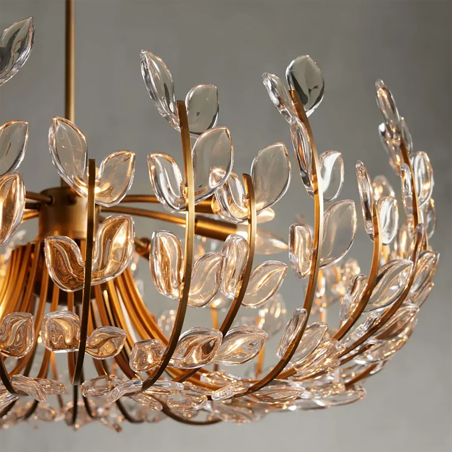Adela Artisan Hand-Blown Glass Chandelier