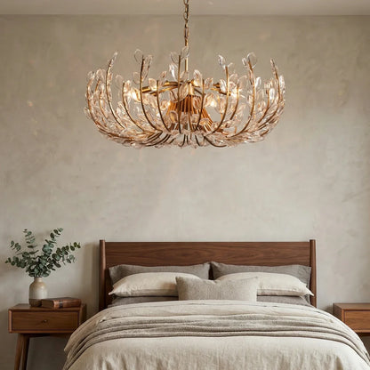 Adela Artisan Hand-Blown Glass Chandelier