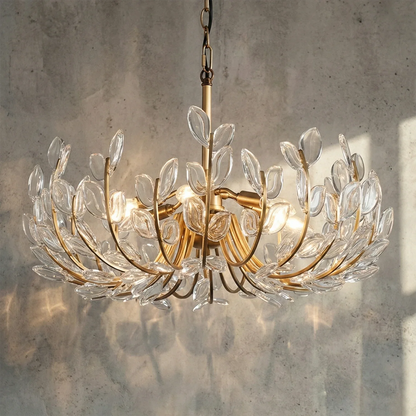 Adela Artisan Hand-Blown Glass Chandelier