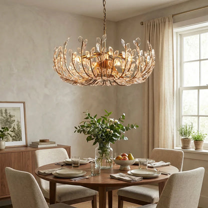 Adela Artisan Hand-Blown Glass Chandelier