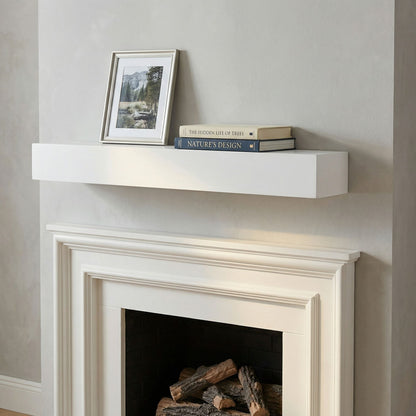 Fireplace Mantel Floating Shelf For Home Decor
