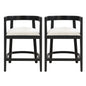 Rubberwood Counter Stool Set of 2