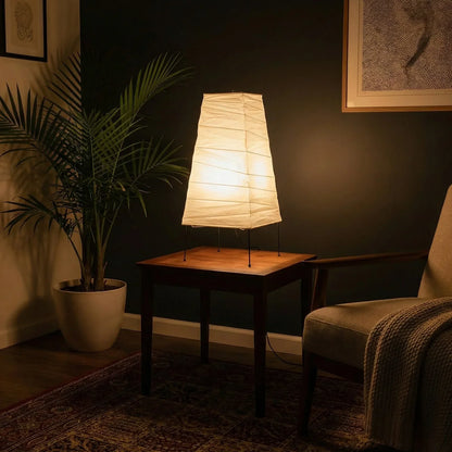 Akari Trapezoidal 4N Table Lamp