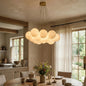 Alabaster Balls Chandelier