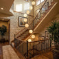 Alabaster Cluster Balls Chandelier