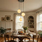 Alabaster Cluster Balls Chandelier