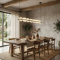 Alabaster Box Cube Linear Chandelier