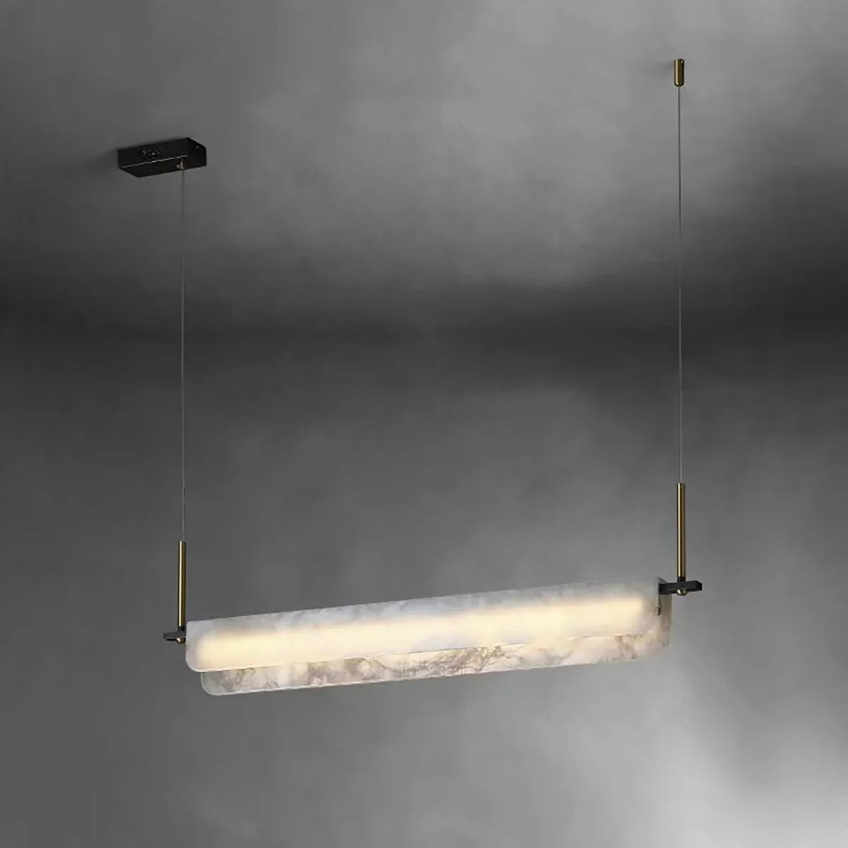 Alabaster Delia Rectangle Chandelier