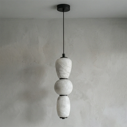 Alabaster Pendulous Pearl Pendant Light