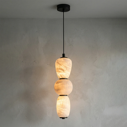 Alabaster Pendulous Pearl Pendant Light