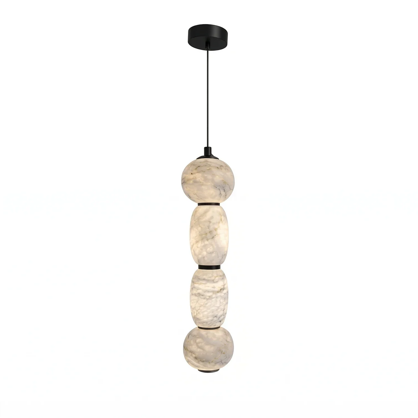 Alabaster Pendulous Pearl Pendant Light