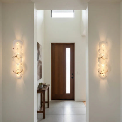 Alabaster Petra Irregular Wall Lamp