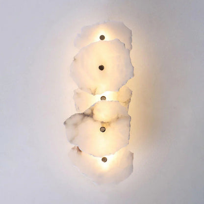 Alabaster Petra Irregular Wall Lamp