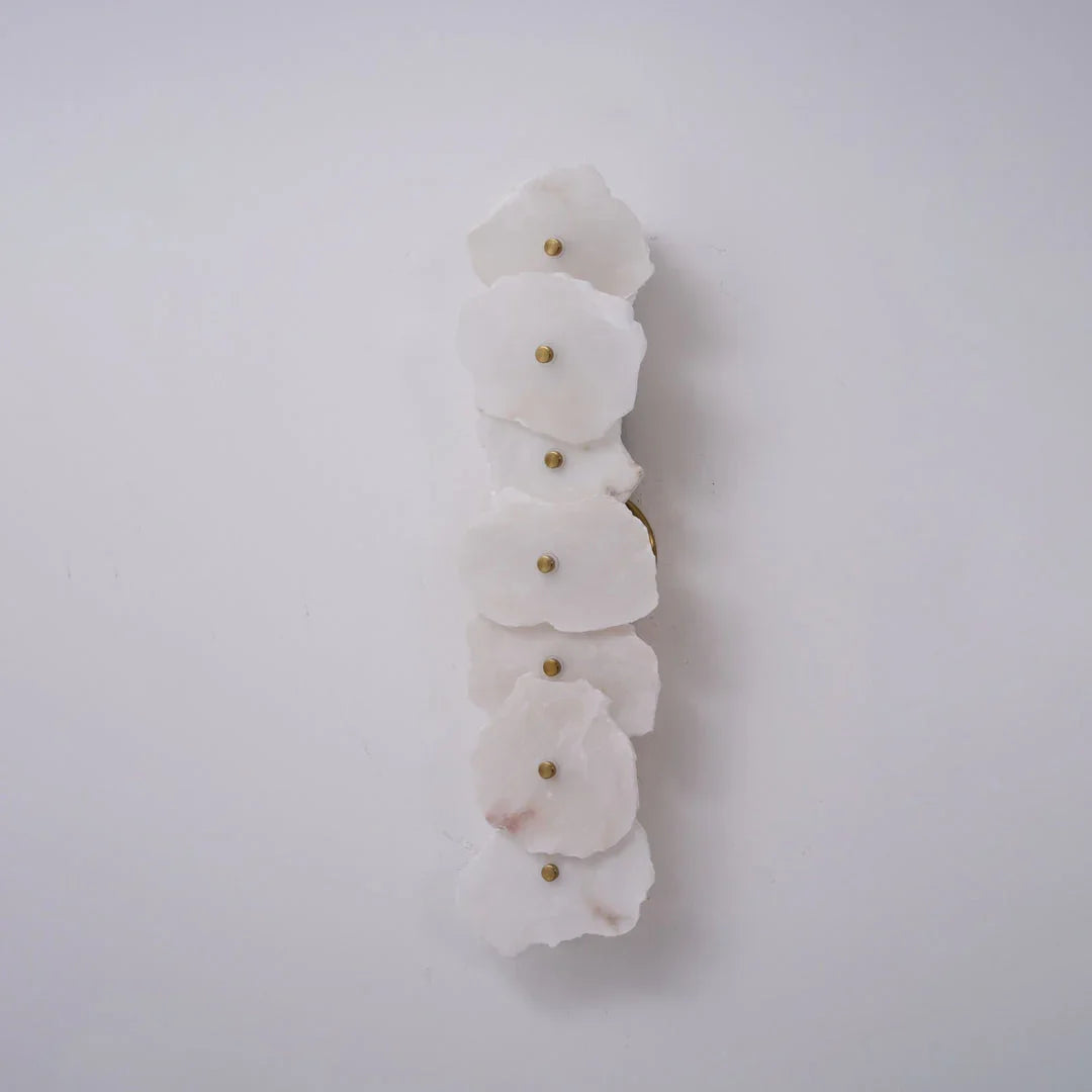 Alabaster Petra Irregular Wall Lamp