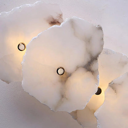Alabaster Petra Irregular Wall Lamp