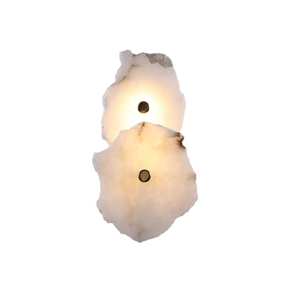 Alabaster Petra Irregular Wall Lamp
