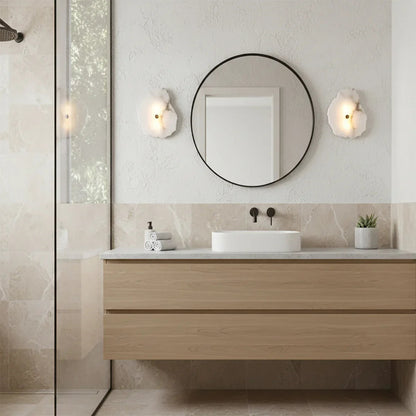 Alabaster Petra Irregular Wall Lamp