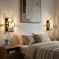 Alabaster Rectangular Wall Lamp