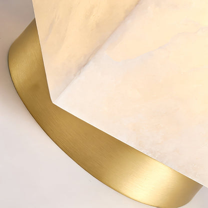 Alabaster Square Ceiling Light