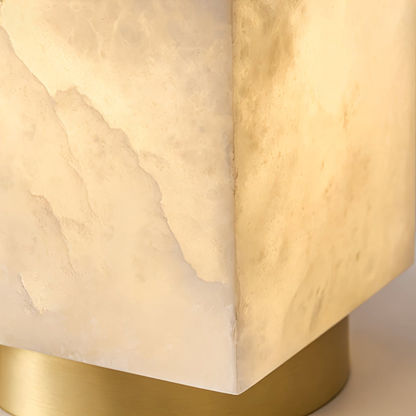 Alabaster Square Ceiling Light